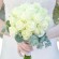 Ramo de Novia Rosas blancas del Bosque