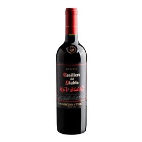 Vino Casillero del Diablo reserva red blend, botella 750 cc.