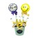 Cubeta Metálica con 6 Cervezas Corona de 355ml y 2 Globos