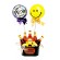 Cubeta de cinco Cervezas Kross Golden 330 cc más 2 Globos