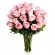 Florero de 24 Rosas Color Rosadas
