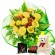 Oferta Ramo 12 Rosas Amarillas + Chocolate Gragea Varsovienne y Peluche