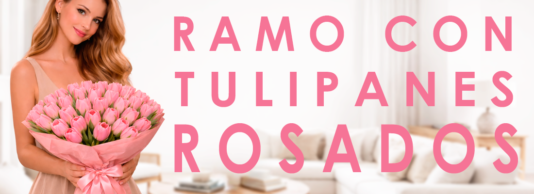 Tulipanes Rosados a Domicilio en Santiago | Floresadomicilio.cl