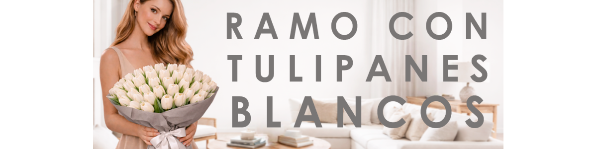 Tulipanes Blancos a Domicilio en Santiago | Floresadomicilio.cl