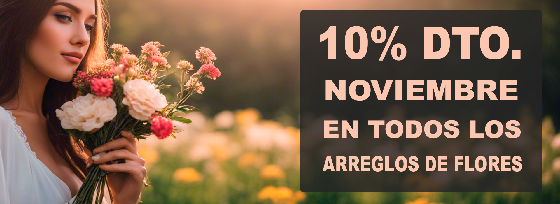 decuento de flores en noviembre